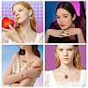 24 Pcs 12 Styles Halloween Theme Alloy Enamel Pendants ENAM-SC0001-93-6