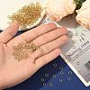 SHEGRACE Brass Open Jump Rings XGR0080G-14G-5