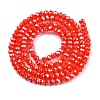 Electroplate Glass Beads Strands EGLA-A044-P2mm-A03-3