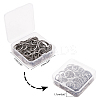 304 Stainless Steel Keychain Ring STAS-UN0003-23P-8