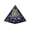 Orgonite Pyramid Resin Energy Generators DJEW-N003-07A-2