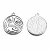 Autumn Theme Tibetan Style Alloy Pendant Enamel Settings PALLOY-S120-289-NR-3
