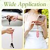 3Pcs 3 Style Cotton Handmade Braided Wrist Lanyard Pendant Decorations AJEW-TA0001-47A-8