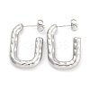 Non-Tarnish 304 Stainless Steel Stud Earrings EJEW-H013-23P-1