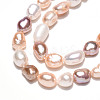 Natural Cultured Freshwater Pearl Beads Strands PEAR-N014-06G-4