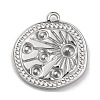 Anti-Tarnish 304 Stainless Steel Pendants STAS-K293-01P-1