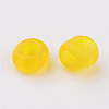 8/0 Frosted Round Glass Seed Beads X-SEED-A008-3mm-M10-2