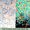 100G 10 Colors Luminous Bubble Beads MRMJ-SC0001-31-2