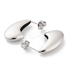 Non-Tarnish 304 Stainless Steel Stud Earrings EJEW-H115-14P-2