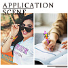 101Pcs Cattle Theme Silicone Focal Beads SIL-TA0002-60-9