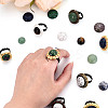 Adjustable Alloy & Iron Bezel Cup Ring Base with Rotatable Tray MAK-T012-05S-6