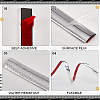 Self Adhesive PVC Car Interior Moulding Trim AJEW-WH20020-082C-03-5
