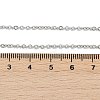 Tarnish Resistant 304 Stainless Steel Cable Chains for Necklace Making X-STAS-P045-05P-2
