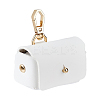 PU Imitation Leather Wedding Ring Pouch ABAG-WH0038-45C-1