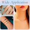 10Pcs Light Gold Plated Brass Pave Cubic Zirconia Connector Charms KK-CJ0002-26-7