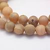 Electroplate Natural Druzy Agate Beads Strands G-G708-10mm-05-3