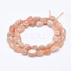 Natural Sunstone Beads Strands G-K203-11B-2