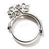 Alloy Open Back Bezel Pendants PALLOY-I223-16P-1