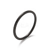 304 Stainless Steel Plain Band Rings STAS-I160-F-EB-2