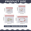 8pcs 4 Styles Self-Sealing EVA Jewelry Storage Bag ABAG-LP0001-13-2