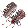 Imitation Leather Magician Potion Bottle Arm Guard AJEW-WH0080-11A-1