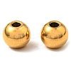 304 Stainless Steel Smooth Round Spacer Beads X-STAS-M006-01A-G-2