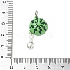 Alloy with Enamel Pendants LS-AL-CBA7219-01D-3