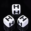 Letter Acrylic Beads PL37C9129-H-1