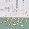 80Pcs 2 Colors Alloy Connector Charms PALLOY-HY0001-01-4