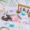 72Pcs 6 Colors Bowknot Polyester Ornament Accessories DIY-SP0003-60B-3