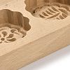 Beech Wooden Press Mooncake Mold WOOD-K010-07A-3