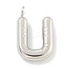 Non-Tarnish 304 Stainless Steel Pendants STAS-C102-15P-U-1