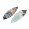 Natural Flower Amazonite Pendants G-K381-24B-2