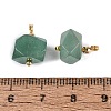 Natural Green Aventurine Pendants GG-N004-03G-04-3