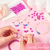 100Pcs 5 Styles Transparent Acrylic Beads OACR-TA0003-48A-5