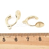Brass Clip-on Earring Findings LS-KK-K371-27A-G-3