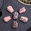Natural Rhodonite Carved Coffin Decorations PW-WG95774-03-1