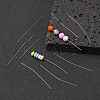 Tarnish Resistant 304 Stainless Steel Flat Head Pins STAS-R046-65mm-3