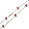 304 Stainless Steel Cable Chain Necklaces AJEW-EH00377-5