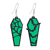 Halloween Coffin Acrylic Dangle Earrings FS-WG35652-05-1