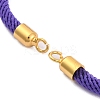 Nylon Cords Bracelet Makings Fit for Connector Charms AJEW-P116-02G-43-2