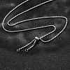 Non-Tarnish Adjustable 304 Stainless Steel Slider Necklaces NJEW-L156-002A-P-1