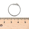 Non-Tarnish 304 Stainless Steel Adjustable Rings RJEW-K245-49P-2