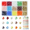 DIY Glass Beads Bracelets Jewelry Making Kit DIY-FS0007-70-1