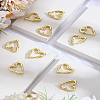 10Pcs Rack Plating Alloy Pendants FIND-LP0005-06-1