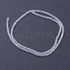 Transparent Glass Beads Strands GLAA-F076-B03-2