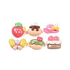 Opaque Resin Decoden Cabochons RESI-A036-04-1