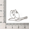 Non-Tarnish 201 Stainless Steel Pendants LS-STAS-B049-01P-3