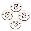 Unfinished Natural Poplar Wood Links Connectors WOOD-S045-140B-01S-1