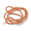 Electroplated Synthetic Non-Magnetic Hematite Beads Strands G-H020-J01-01-2